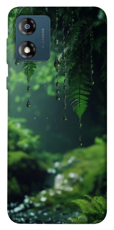 Чехол на Motorola Moto E13 rain forest фото 1 из 1
