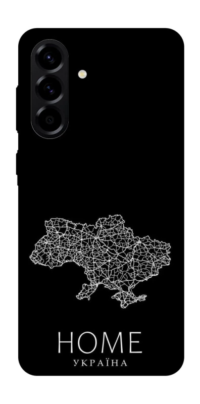 Чехол на Samsung Galaxy A56 5G Ukraine black map фото 1 из 1