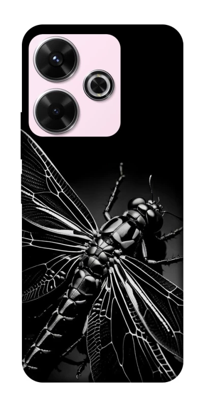 Чехол на Xiaomi Redmi 13 4G Black dragonfly фото 1 из 1