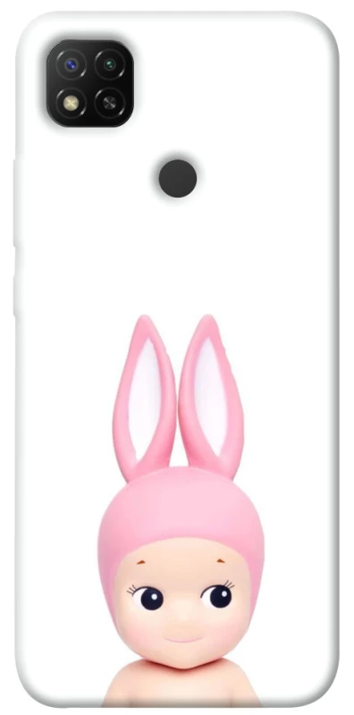 Чохол на Xiaomi Redmi 9C Minimal Bunny Peek фото 1 з 1