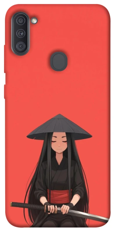 Чехол на Samsung Galaxy A11 Red samurai фото 1 из 1