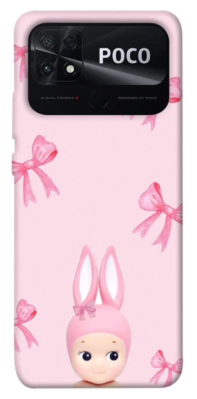 Чехол на Xiaomi Poco C40 Ribbon Bunny фото 1 из 1