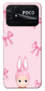 Чохол на Xiaomi Poco C40 Ribbon Bunny фото 1 з 1