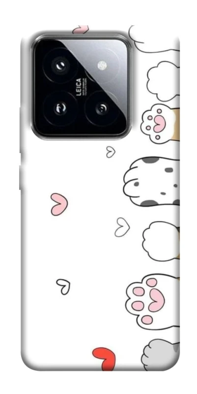 Чехол на Xiaomi 14 Pro Paws фото 1 из 1