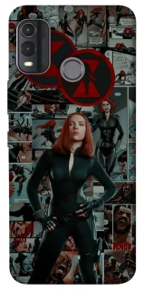 Чохол на Nokia G11 Plus Black Widow фото 1 з 1