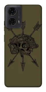Чохол на Motorola Moto G24 Mil skull фото 1 з 1