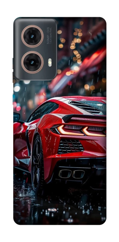 Чохол на Motorola Moto G85 Red sports car фото 1 з 1