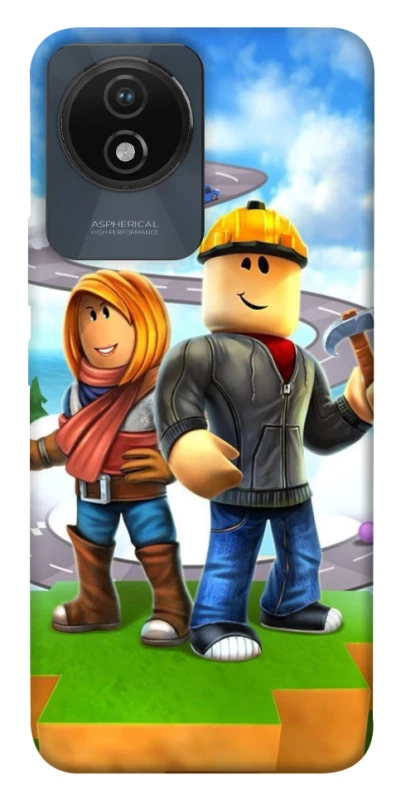 Чохол на Vivo Y02 Roblox Builder Adventure фото 1 з 1