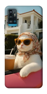 Чохол на ZTE Blade A71 Stylish Cat Cruise фото 1 з 1