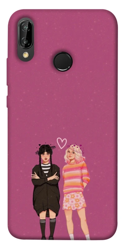 Чохол на Huawei P20 Lite Raven & Rainbow Wednesday фото 1 з 1