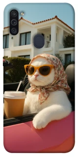 Чехол на Samsung Galaxy M11 Stylish Cat Cruise фото 1 Чехол на Samsung Galaxy M11 Stylish Cat Cruise фото 1 из 1