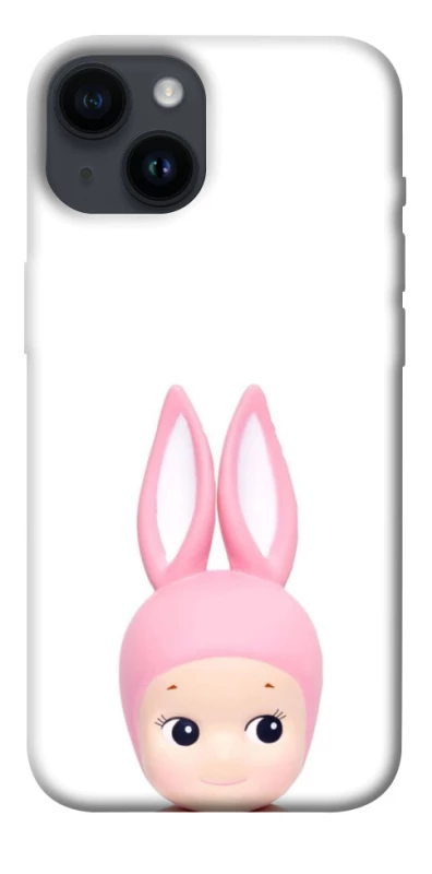 Чохол на Apple iPhone 14 (6.1") Minimal Bunny Peek фото 1 з 1