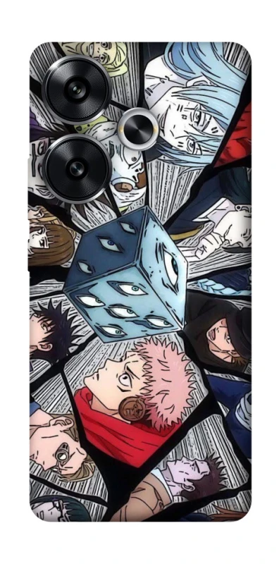 Чохол на Xiaomi Poco F6 jujutsu kaisen v4 фото 1 з 1