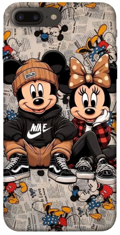 Чехол на Apple iPhone 7 plus / 8 plus Miki & Mini фото 1 из 1