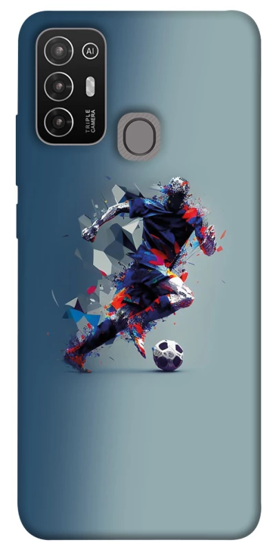 Чохол на ZTE Blade A52 Футболист фото 1 з 1