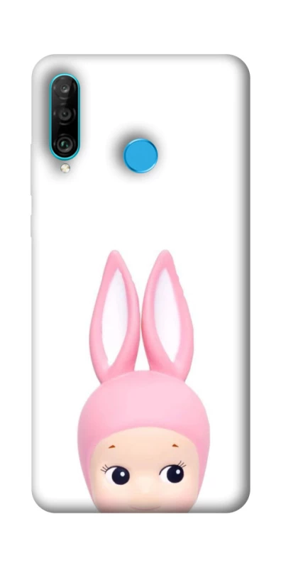 Чохол на Huawei P30 lite Minimal Bunny Peek фото 1 з 1