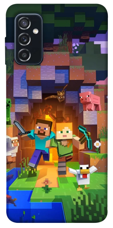 Чохол на Samsung Galaxy M52 Minecraft game фото 1 з 1