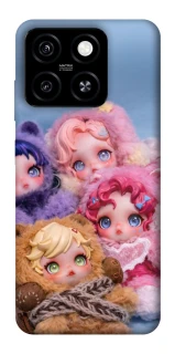 Чохол на ZTE Blade A55 4G SKULLPANDA × My Little Pony Ver.1 фото 1 з 1