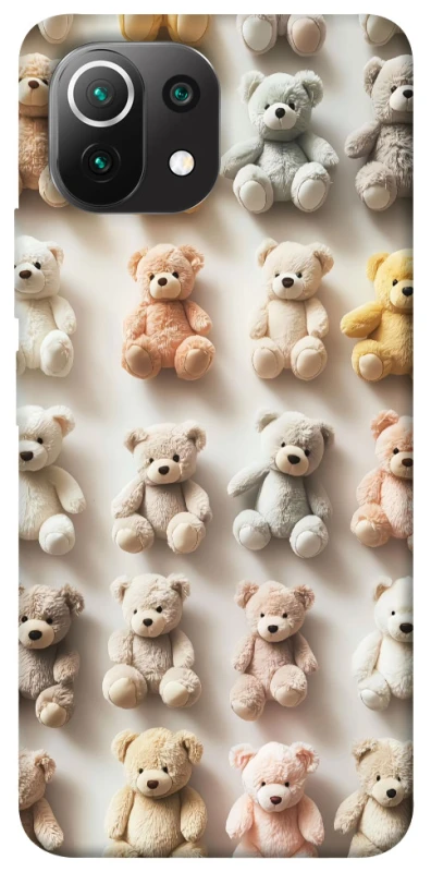 Чохол на Xiaomi Mi 11 Lite Teddy Bears фото 1 з 1