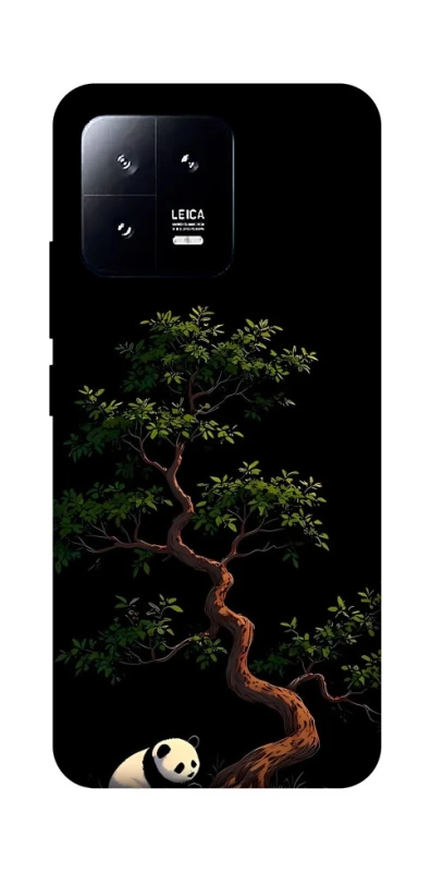 Чохол на Xiaomi 13 Panda and tree фото 1 з 1
