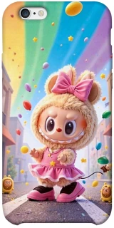 Чохол на Apple iPhone 6/6s plus (5.5") Labubu rainbow фото 1 з 1