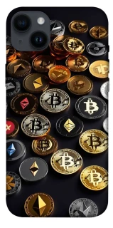 Чохол на Apple iPhone 14 Plus (6.7") Many coins фото 1 з 1