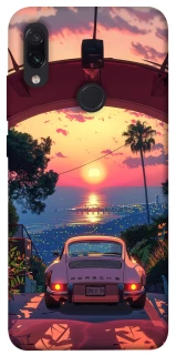 Чехол на Xiaomi Redmi Note 7 / Note 7 Pro / Note 7s Porsche at sunset фото 1 из 1