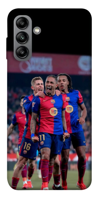 Чехол на Samsung Galaxy A04s FC Barcelona team фото 1 из 1
