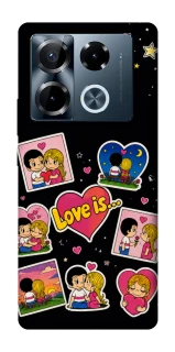 Чохол на Infinix Note 40 Pro 4G Love is фото 1 з 1