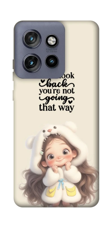 Чохол на Motorola Edge 50 Neo Don't look back фото 1 з 1