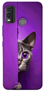 Чохол на Nokia G11 Plus Кіт-підглядач фото 1 з 1