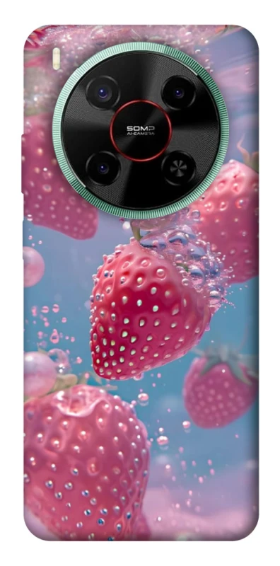 Чохол на ZTE Nubia V70 Max Полуниця в воді фото 1 з 1