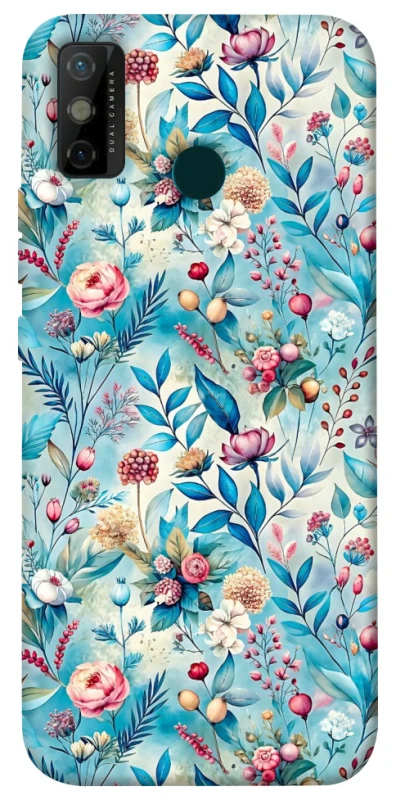 Чохол на TECNO Spark 6 Go Floral design ver.5 фото 1 з 1