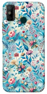 Чехол на TECNO Spark 6 Go Floral design ver.5 фото 1 из 1