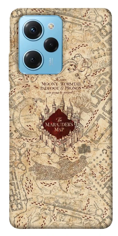 Чохол на Xiaomi Poco X5 Pro 5G Harry Potter Marauder's Map фото 1 з 1