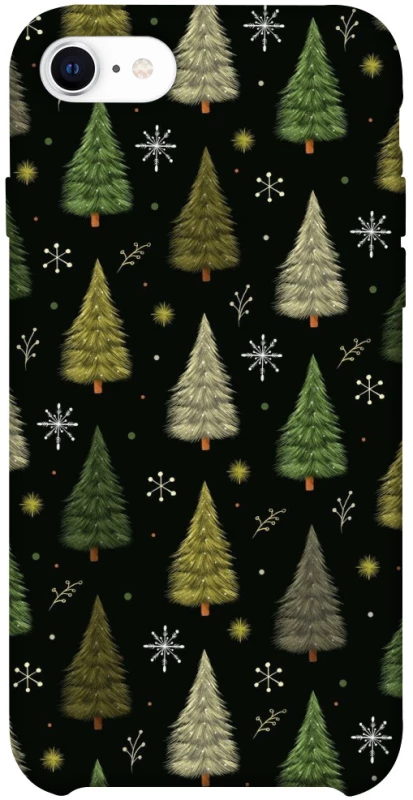 Чохол на Apple iPhone SE (2020) Новорічний v42 фото 1 з 1