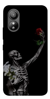 Чохол на ZTE Blade L220 Skeleton vs Rose фото 1 з 1