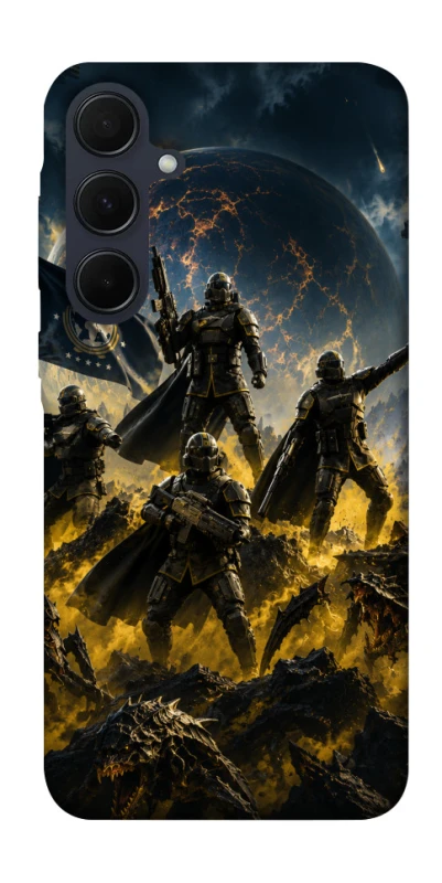 Чохол на Samsung Galaxy A35 HELLDIVERS фото 1 з 1