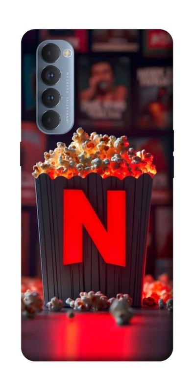 Чохол на Oppo Reno 4 Pro Netflix and popcorn фото 1 з 1