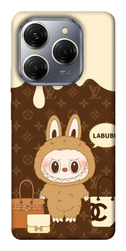 Чохол на TECNO Spark 20 Pro Labubu LV фото 1 з 1