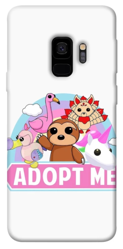 Чохол на Samsung Galaxy S9 Adopt Me Pets Logo фото 1 з 1