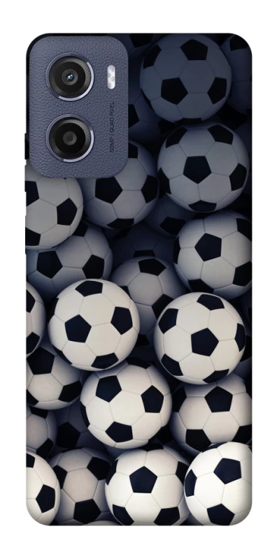 Чохол на Motorola Moto G05 Футбольні м'ячи фото 1 з 1