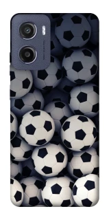 Чехол на Motorola Moto G05 Футбольные мячи фото 1 из 1