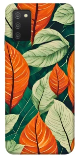 Чохол на Samsung Galaxy A03s Leaves фото 1 з 1