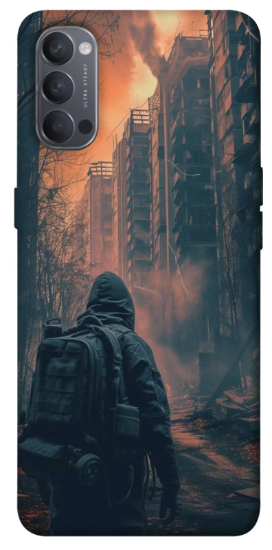 Чехол на Oppo Reno 4 Сталкер v8 фото 1 из 1