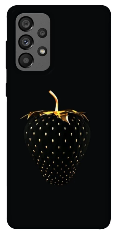 Чохол на Samsung Galaxy A73 5G Чорна полуниця фото 1 з 1