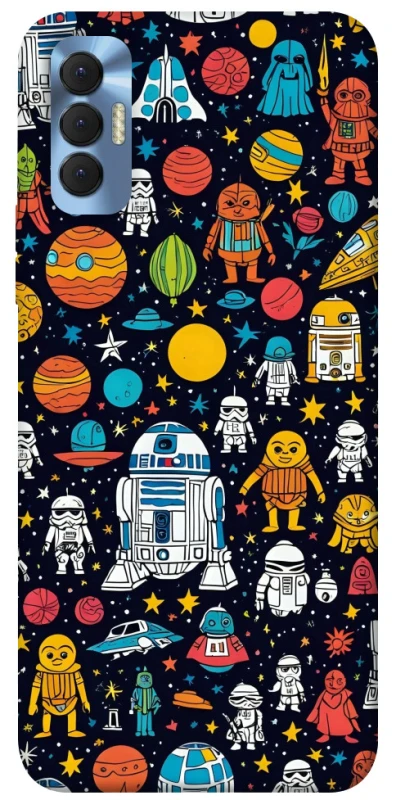Чохол на TECNO Spark 8P Star Wars background ver.2 фото 1 з 1
