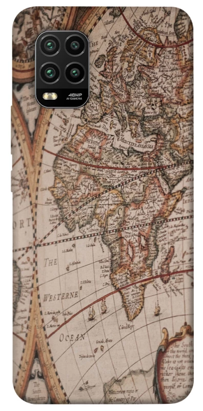 Чехол на Xiaomi Mi 10 Lite Карта путешествий фото 1 из 1