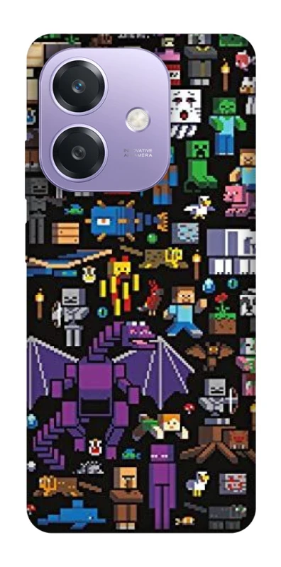 Чохол на Oppo A40m Minecraft v5 фото 1 з 1