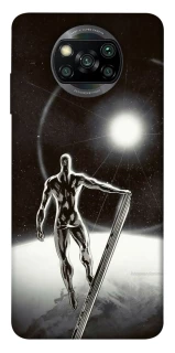 Чехол на Xiaomi Poco X3 NFC / Poco X3 Pro Серебряный сёрфер фото 1 из 1